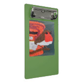 Dotty Robin Mini Clipboard Klemmbrett (Schrägansicht)