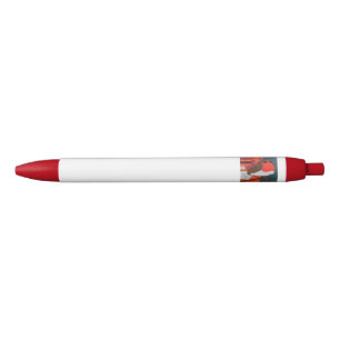 Dotty Robin Red Trim Pen Kugelschreiber