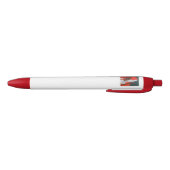 Dotty Robin Red Trim Pen Kugelschreiber (Unterseite)