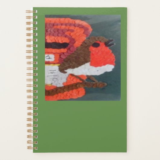 Dotty Robin Small Planner Planer (Vorderseite)