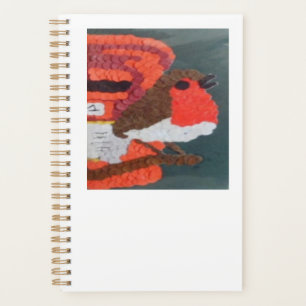 Dotty Robin Small Planner Planer