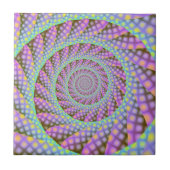 Dotty Spiral Fliese (Vorderseite)