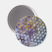 Dotty Spotty Abstrakt Magnet (Vorderseite/Rückseite)