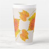 Dotty Spotty fällt auf eine große Latte-Tasse Milchtasse (Vorderseite)