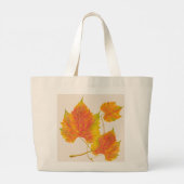 Dotty Spotty fällt auf eine Jumbo-Tasche Jumbo Stoffbeutel (Rückseite)