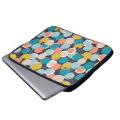 Dotty Stellen-Muster-Laptop-Hülse Laptopschutzhülle (Vorne Knopf)