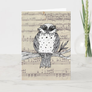 Dotty the Owl 22 Grußkarte Karte