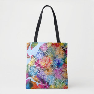 Douala Cameroon City Map Tasche
