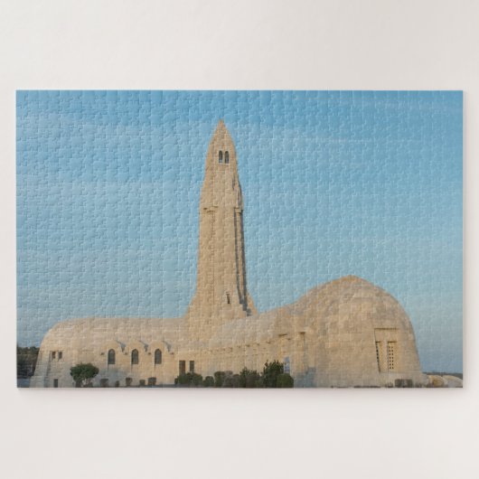 Douaumont Ossuary Memorial Verdun Frankreich Puzzle (Horizontal)