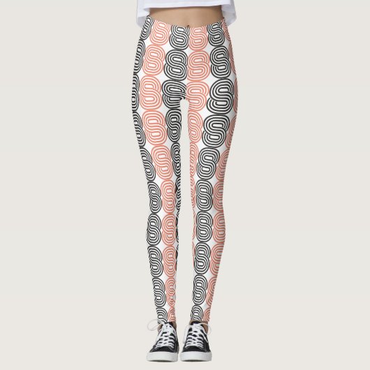Double 8 Design Leggings (Vorderseite)