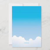 Double Abschluss Hat 3 Vertikal Einladung (Rückseite)