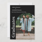 Double-Abschluss-Klasse für Minimalistische Skript Ankündigung (Vorderseite)