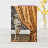 Double Act Karte (Gelbe Blume)