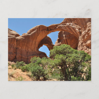 Double Arch - Arches National Park Postkarte