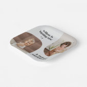 Double Arch Foto Joint Geburtstagspapier Napkin Pappteller (Gewinkelt)