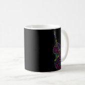 Double B Upright B Jazz Bist Musician Gift Kaffeetasse (VorderseiteRechts)