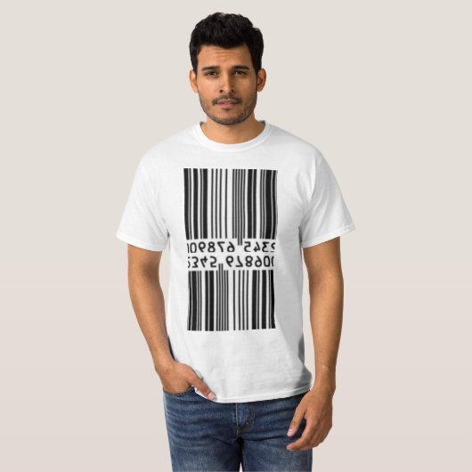 Double Bar Code T-Shirt (Vorne ganz)