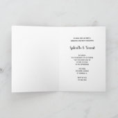 Double Barn Door Country Wedding Shower Einladung (Innenseite)