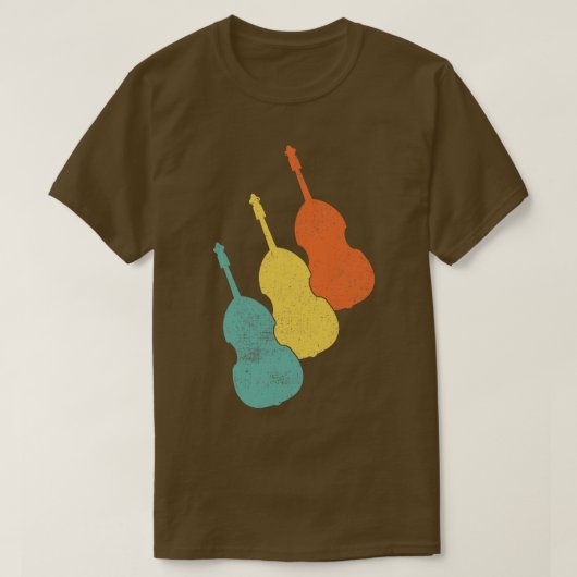 Double Bass Bassist T-Shirt (Design vorne)