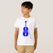 Double Bass - Blau T-Shirt (Vorne ganz)