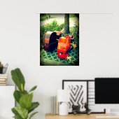 Double Bass Couple Poster (Heimbüro)