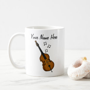 Double Bass Custom Tassen Bassist Musician Gift