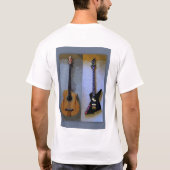 Double Bass Gitarren T-Shirt (Rückseite)