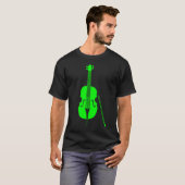 Double Bass - grün T-Shirt (Vorne ganz)