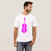 Double Bass - Magenta T-Shirt (Vorne ganz)