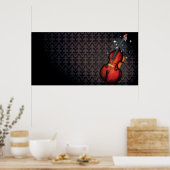 Double Bass Magic Poster (Küche)