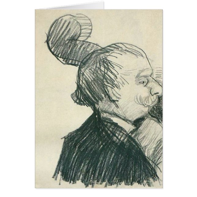 Double-Bass Player (F1244cv) Van Gogh Fine Art (Vorne)