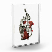 Double Bass Player Fotoblock (Links)