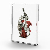 Double Bass Player Fotoblock (Rechts)