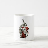 Double Bass Player Kaffeetasse (Mittel)