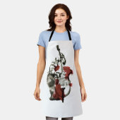 Double Bass Player Schürze (Getragen)