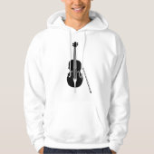 Double Bass - Schwarz Hoodie (Vorderseite)