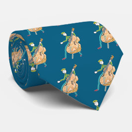 Double Bass Stickman Krawatte