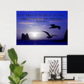 double bird blues shout to the Lord poster (Heimbüro)