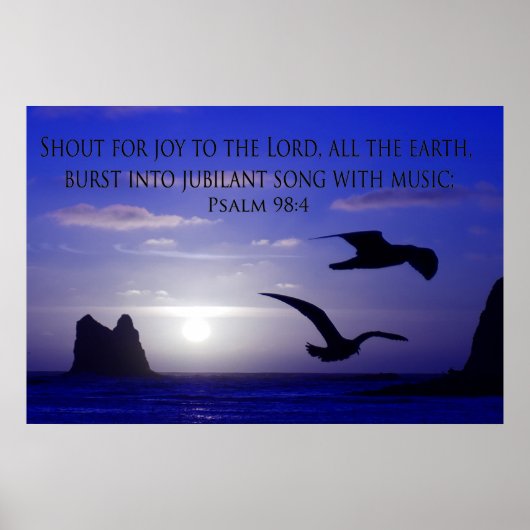 double bird blues shout to the Lord poster (Vorne)