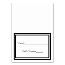 Double Black Trim - Escort-Karte