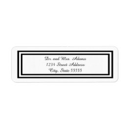 Double Black Trim - Rücksendeadresse