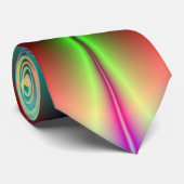 Double Blume Neck Tie Krawatte (Gerollt)