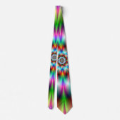 Double Blume Neck Tie Krawatte (Rückseite)