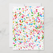 Double Celebration Roller Skating Disco Invitation Einladung (Rückseite)