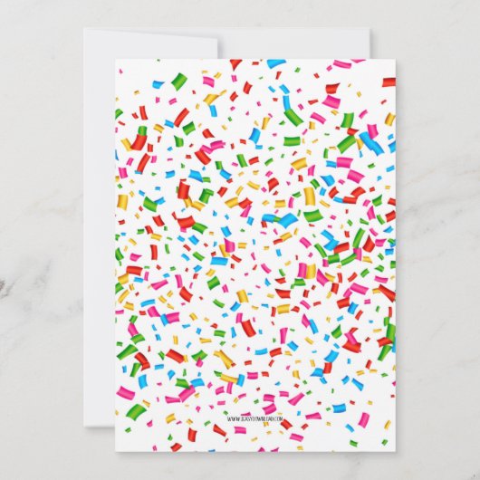 Double Celebration Roller Skating Disco Invitation Einladung (Rückseite)