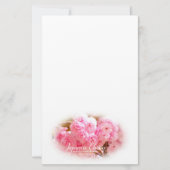 Double Cherry Blossom: Sato-zakura Briefpapier (Vorderseite)