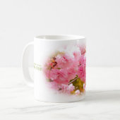 Double Cherry Blossom: Sato-zakura Kaffeetasse (Vorderseite Links)