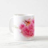 Double Cherry Blossom: Sato-zakura Kaffeetasse (Vorderseite Links)