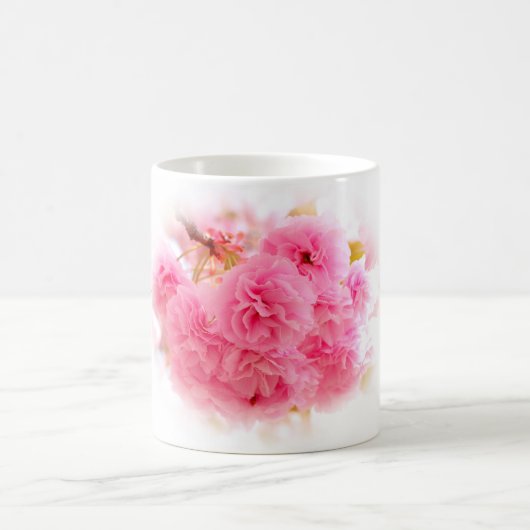 Double Cherry Blossom: Sato-zakura Kaffeetasse (Mittel)