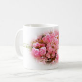 Double Cherry Blossom: Sato-zakura Kaffeetasse (Vorderseite Links)